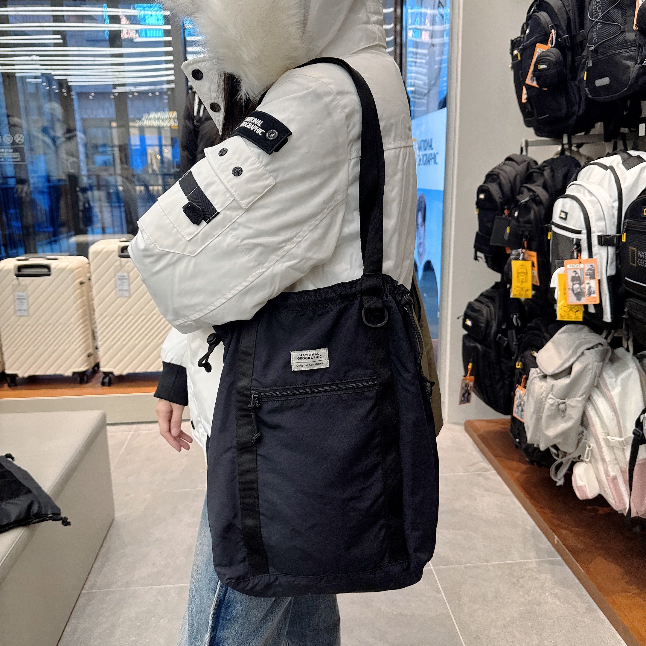 韓國 National Geographic Travel Tote Bag【NG174】