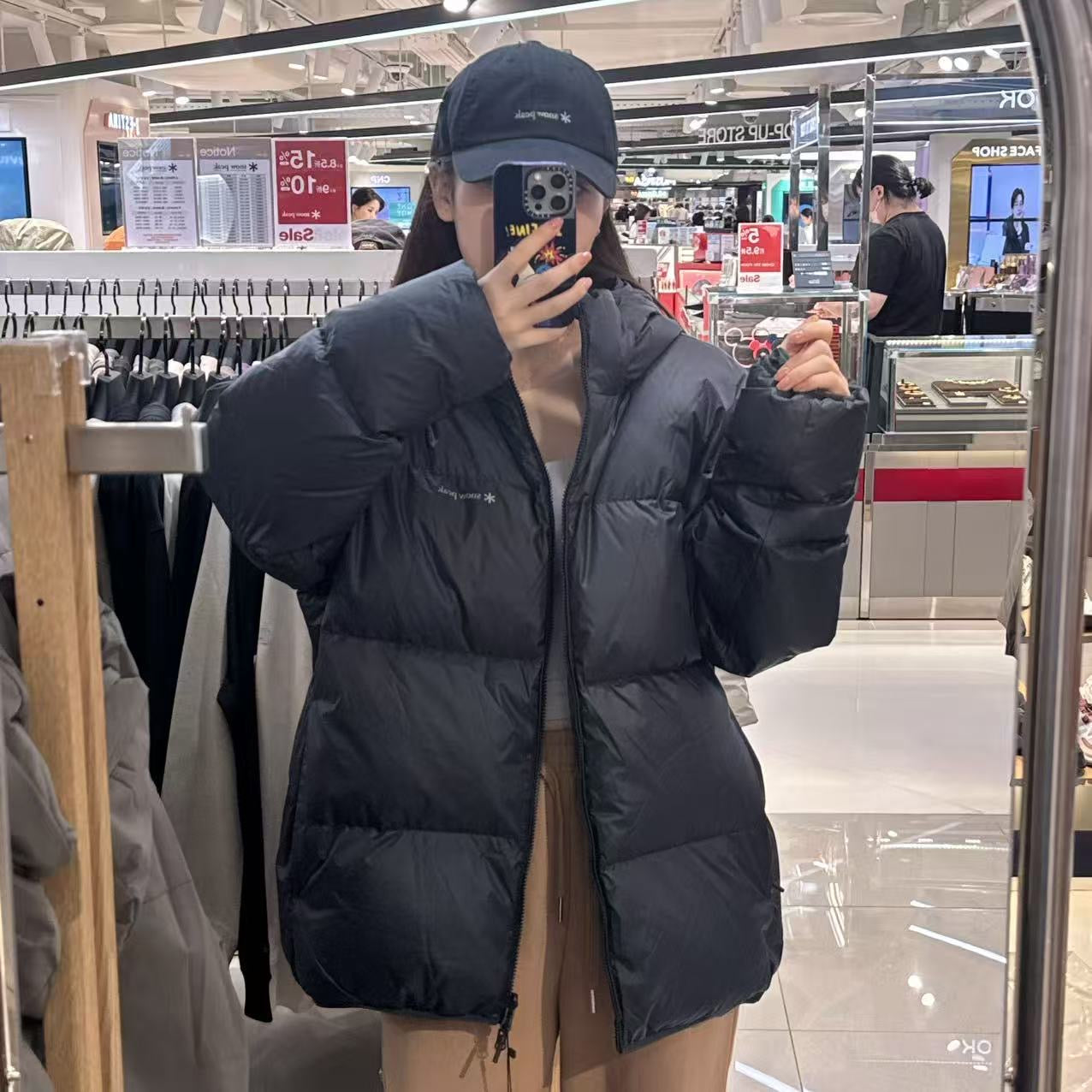 韓國 Snowpeak 男女同款 Airnova Pertex Reversible Hooded Heavy Down Jacket 雙面款 (鴨絨)【SN059】