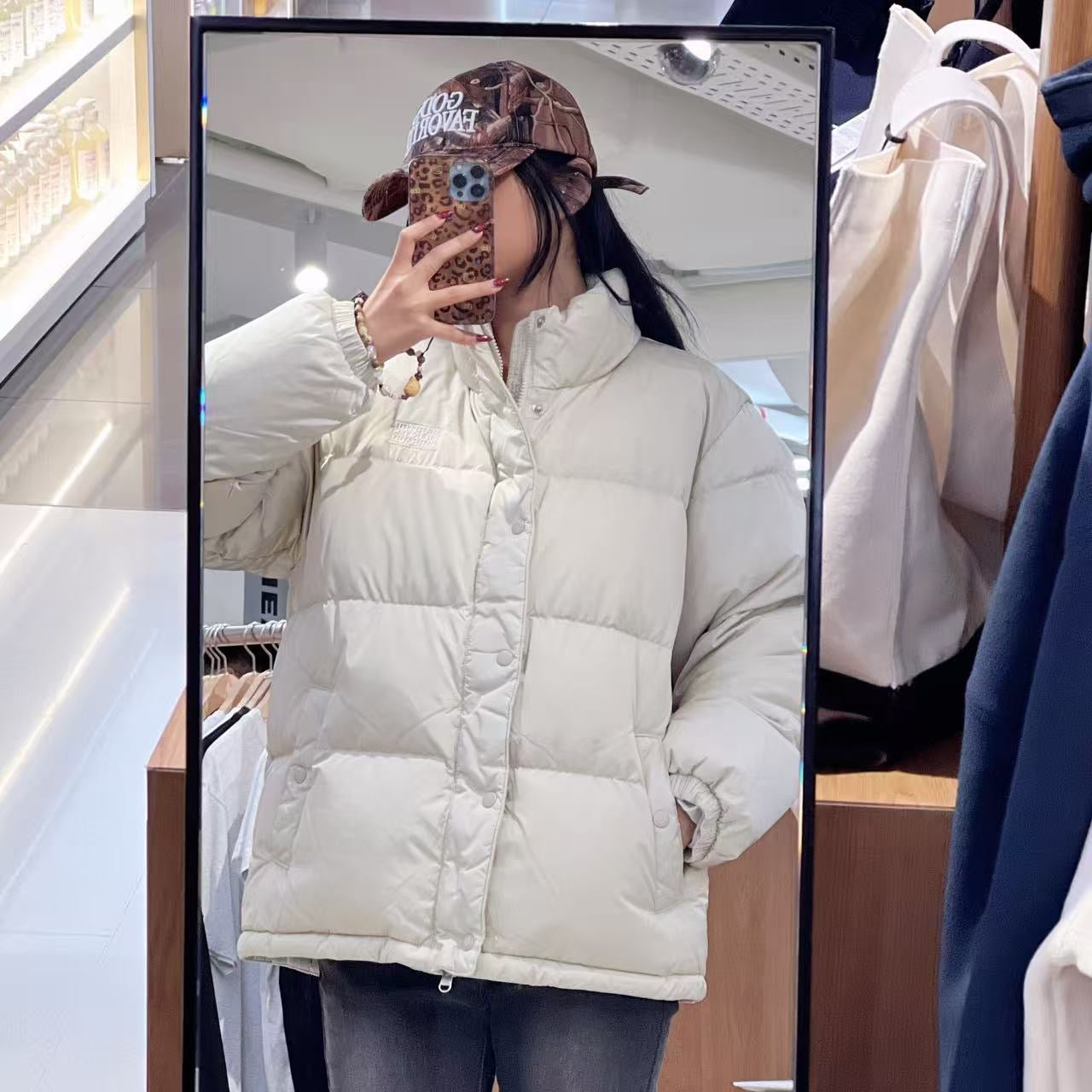 韓國 Marithe Francois Girbaud Classic Logo Down Jacket (鴨絨)【MF756】