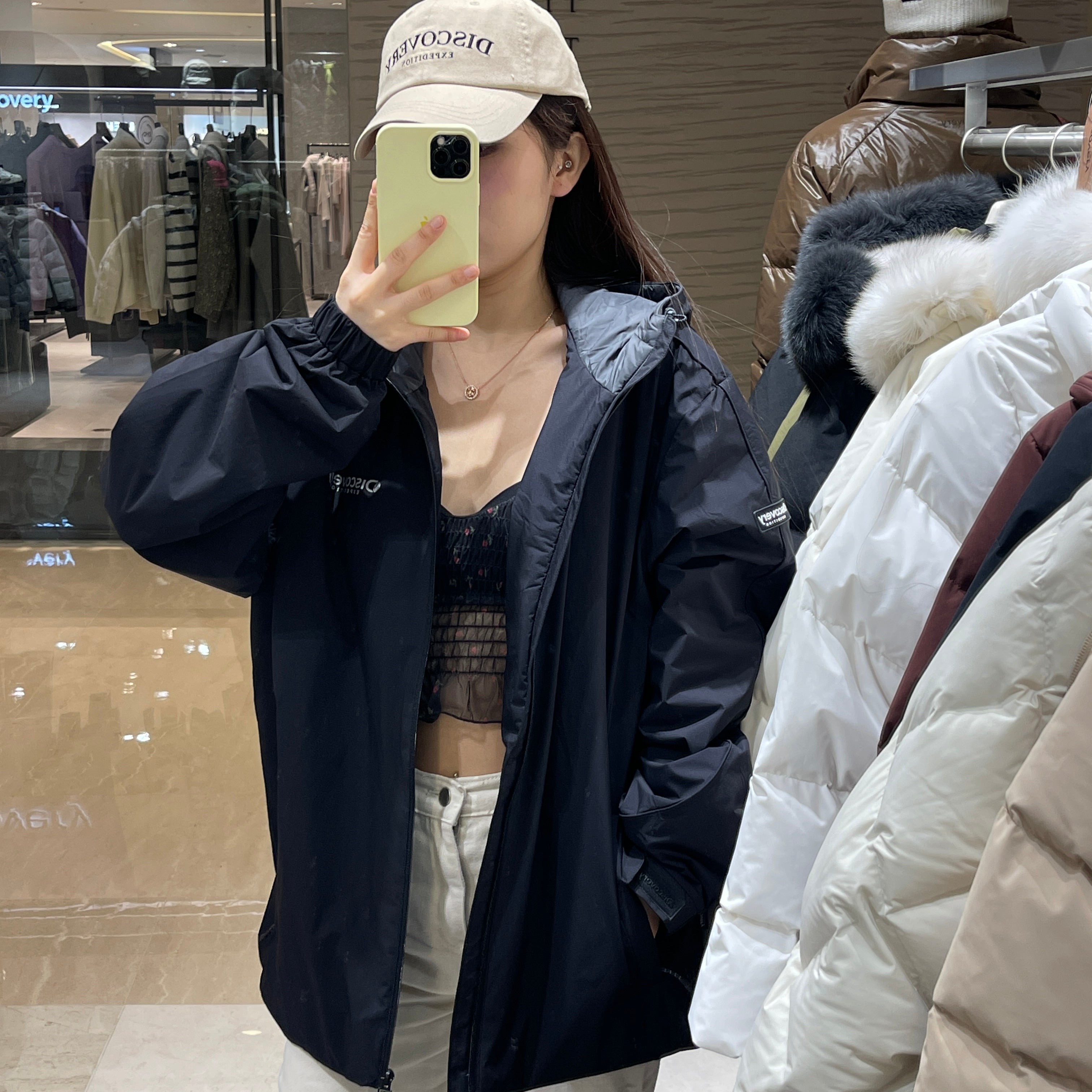韓國 Discovery Hybrid Hood Jacket【DY032】 - STT Mall HK 靚太網購