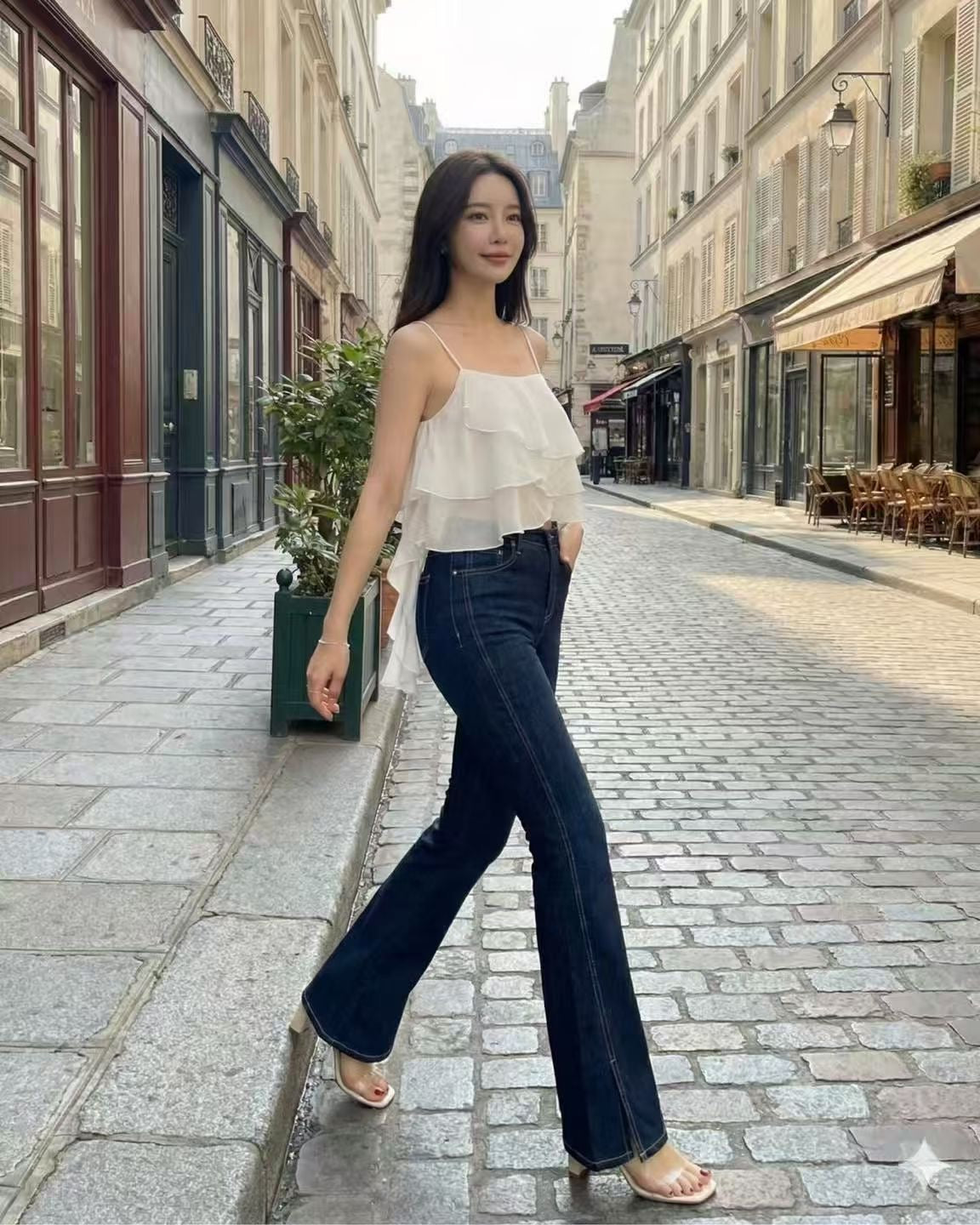 韓國 HowLuk 牛仔褲 (春季款)【H6096】