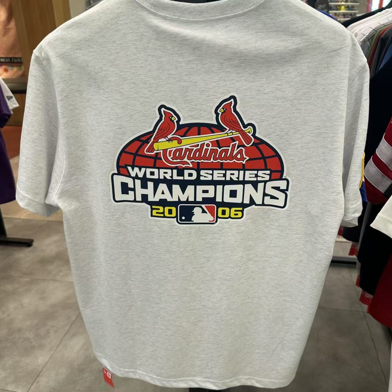 韓國 New Era MLB St. Louis Cardinals World Series Champions T-Shirt【NE191】