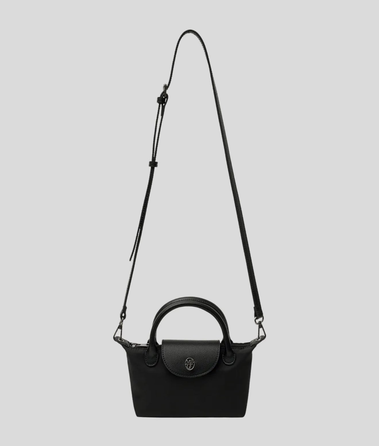 韓國 Marithe Francois Girbaud CIRCLE LOGO MINI TOTE BAG【MF598】