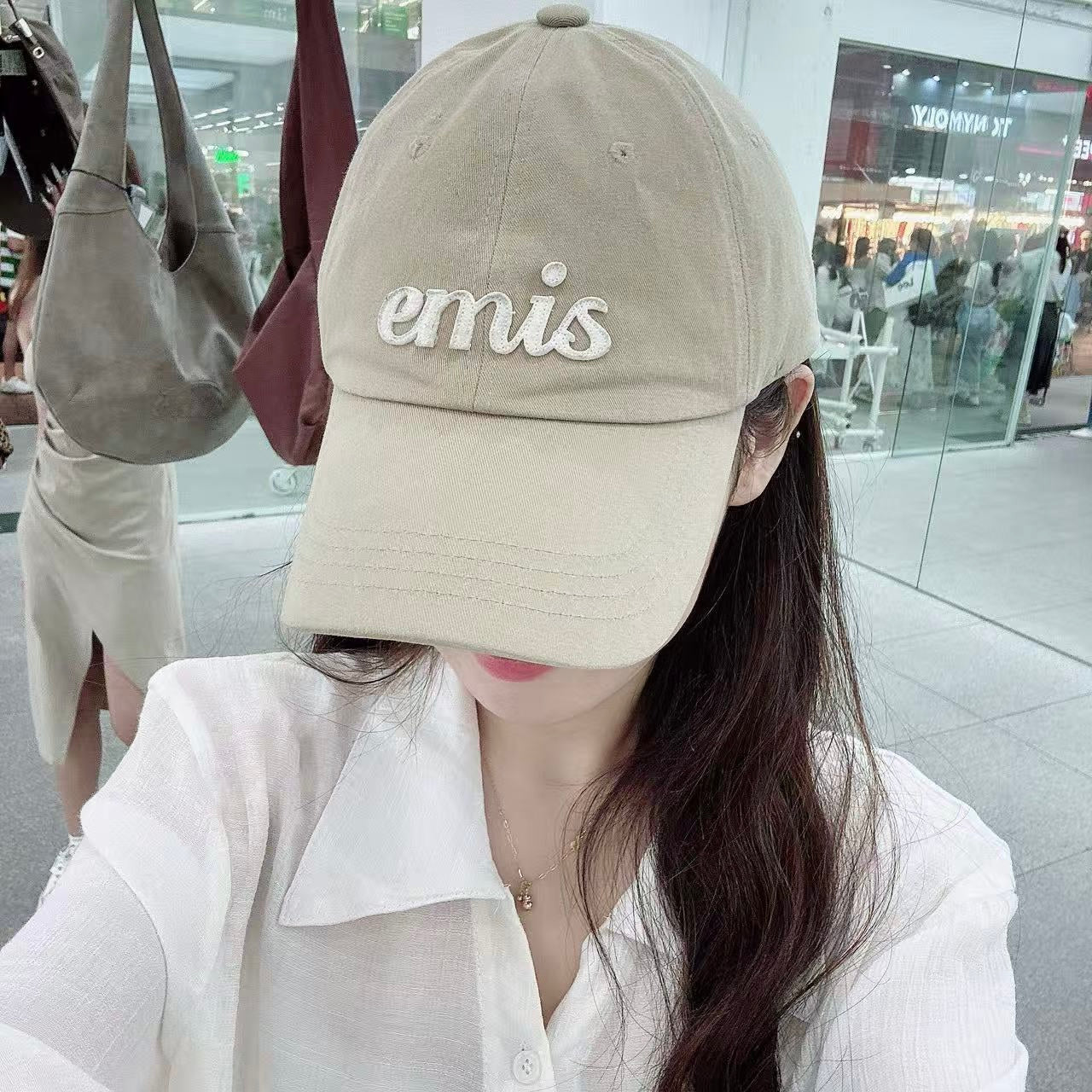 【現貨】韓國 EMIS Applique Ball Cap【ES001】