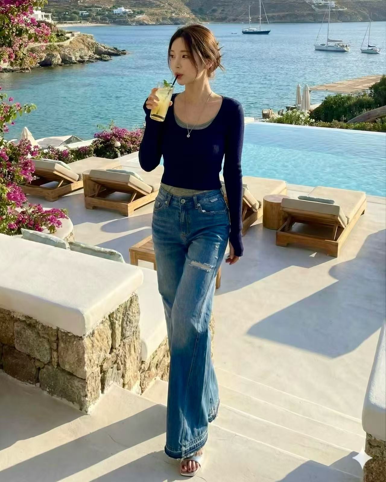 韓國 HowLuk 牛仔褲 (春季款)【H6037】