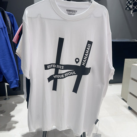 韓國 HANAHAII 地圖 T-Shirt【HA087】