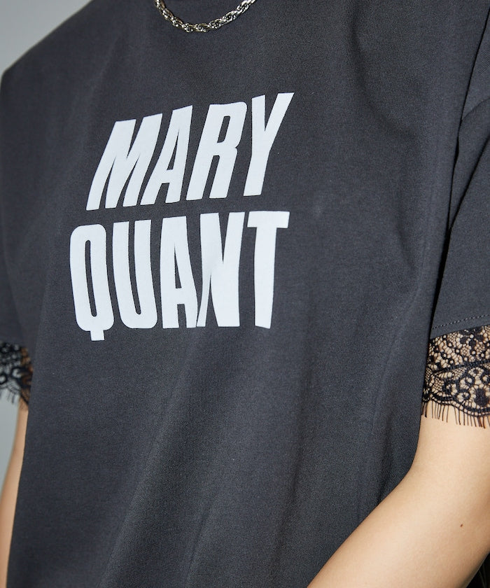 日本直送 Mary Quant 限量版 Lace 袖口 Tee【SJ018】