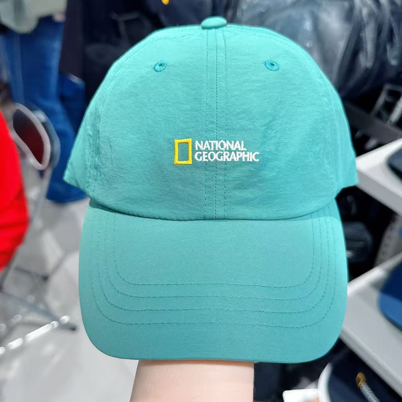 韓國 National Geographic Logo Lightweight Cap【NG027】