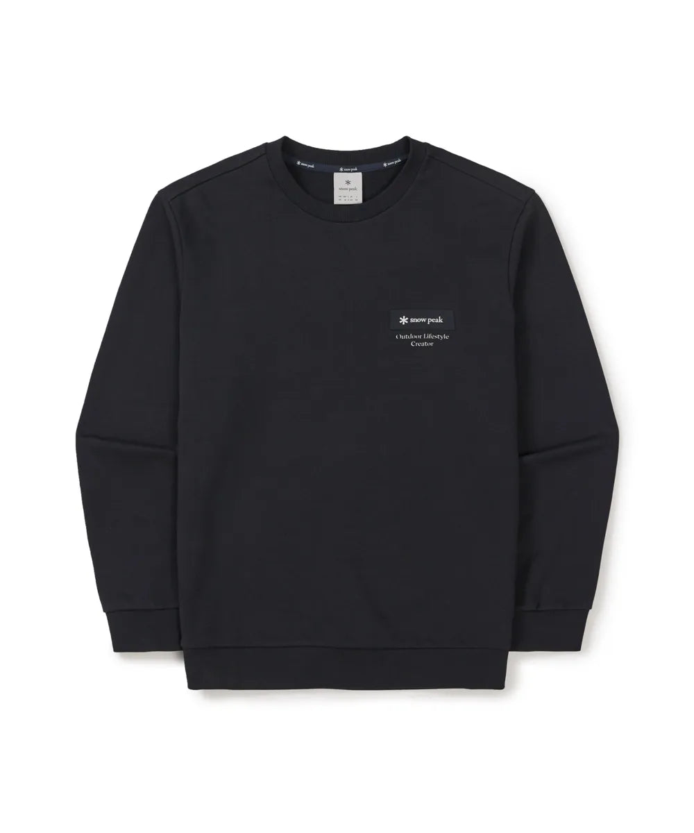 韓國 Snowpeak Land Lettering Woven Patch Sweatshirt【SN094】