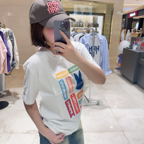 韓國 HANAHAII 基本款彩色純棉 T-Shirt【HA092】
