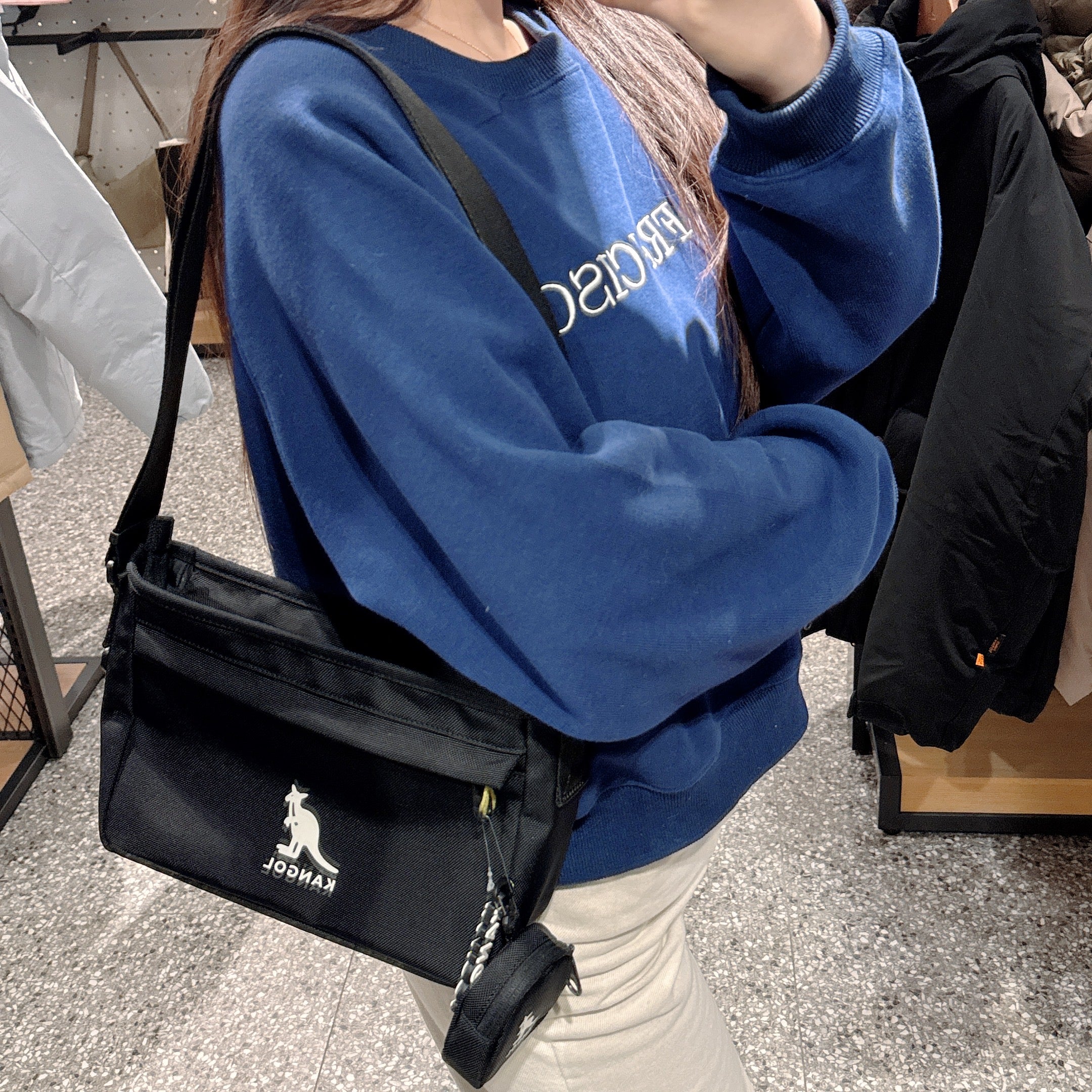 韓國 KANGOL Authentic Cross Bag【KL045】