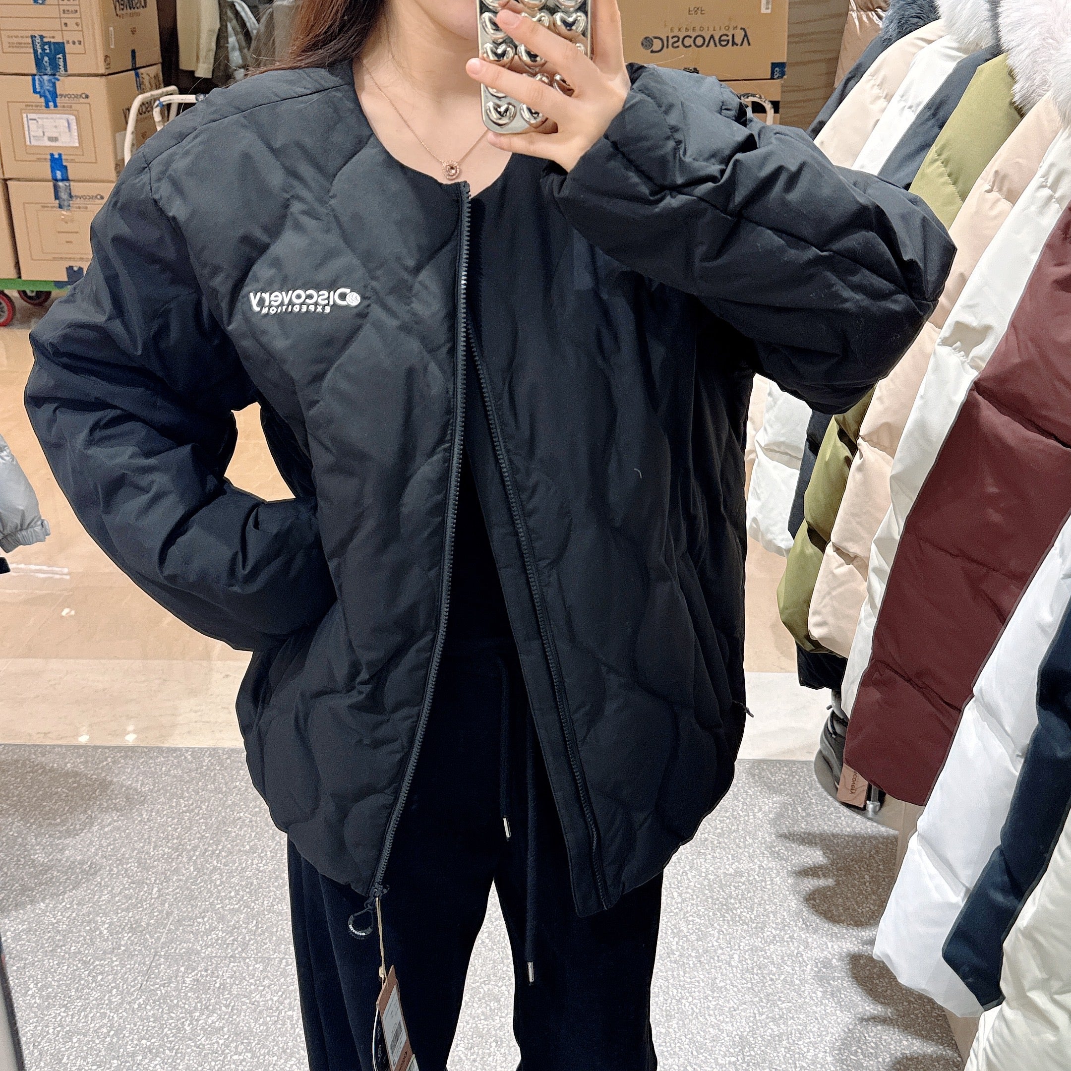 【現貨】韓國 Discovery PICTOR Goose Light Down Jacket【DY048】 - STT Mall HK 靚太網購