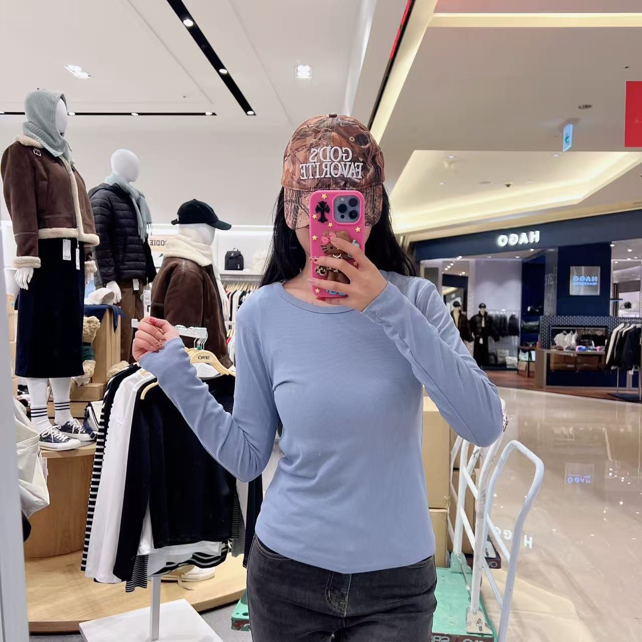 韓國 SPAO Long Sleeve Tee【SP315】