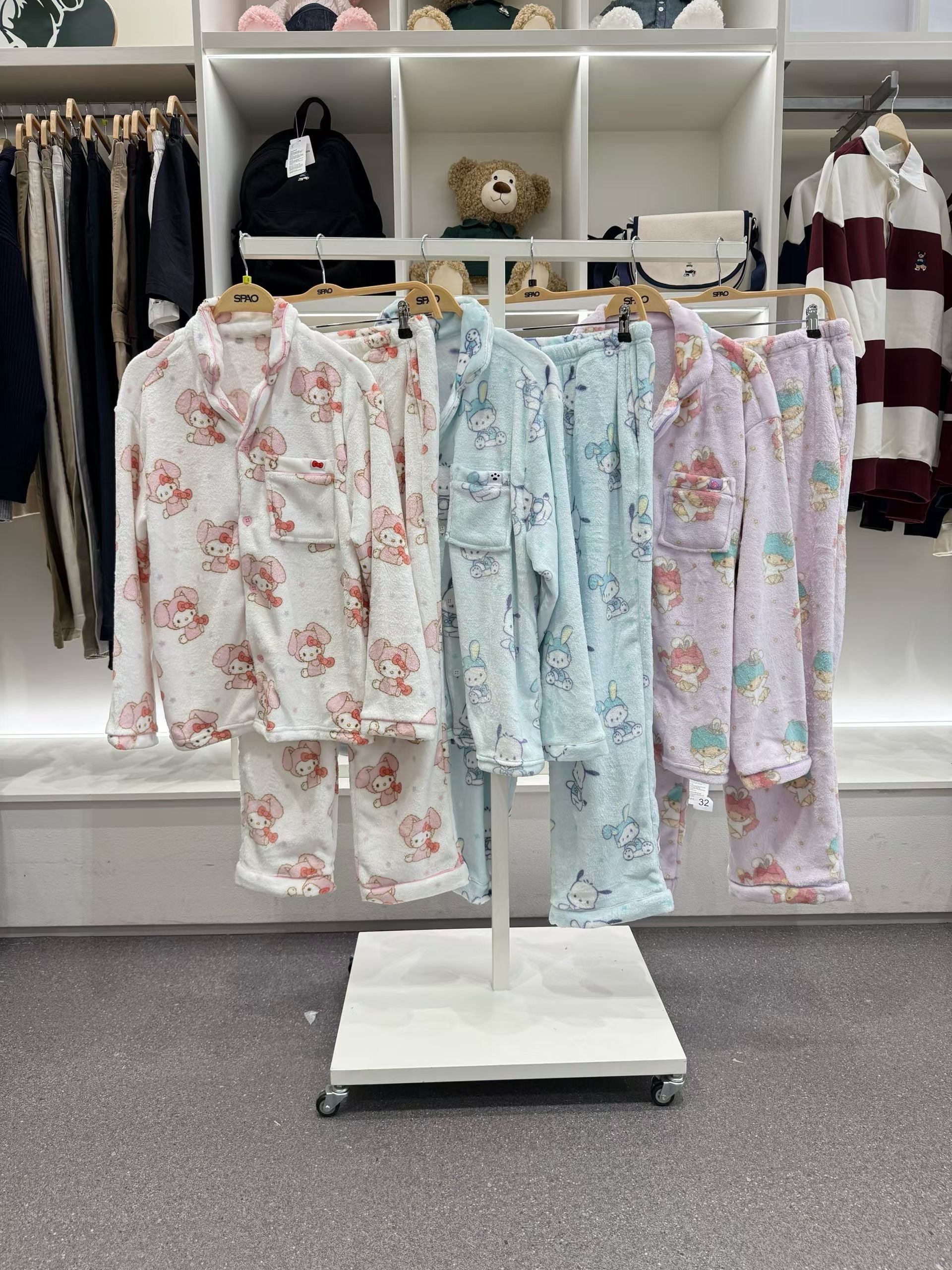 韓國 SPAO Sanrio Characters Nogon Nogon Sleep Pajamas【SP274】