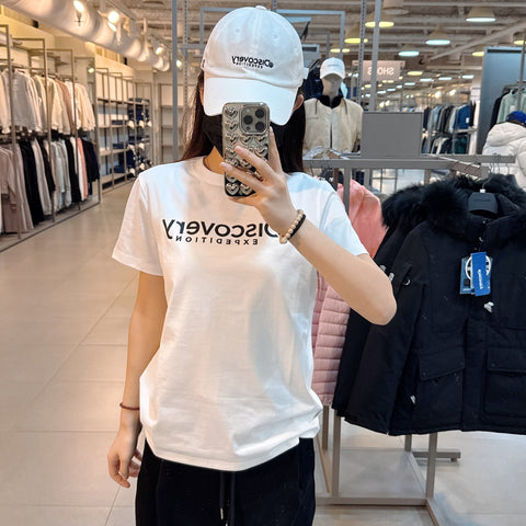 【現貨】韓國 Discovery Freshvent Logan Big Logo Short Sleeve T-Shirt【DY107】 - STT Mall HK 靚太網購