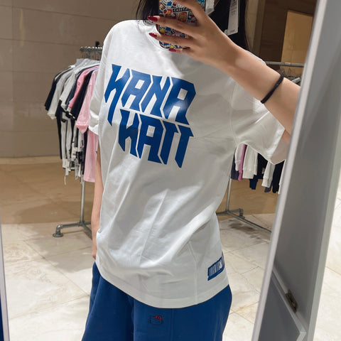 韓國 HANAHAII 基本款大字LOGO純棉T恤【HA017】 - STT Mall HK 靚太網購