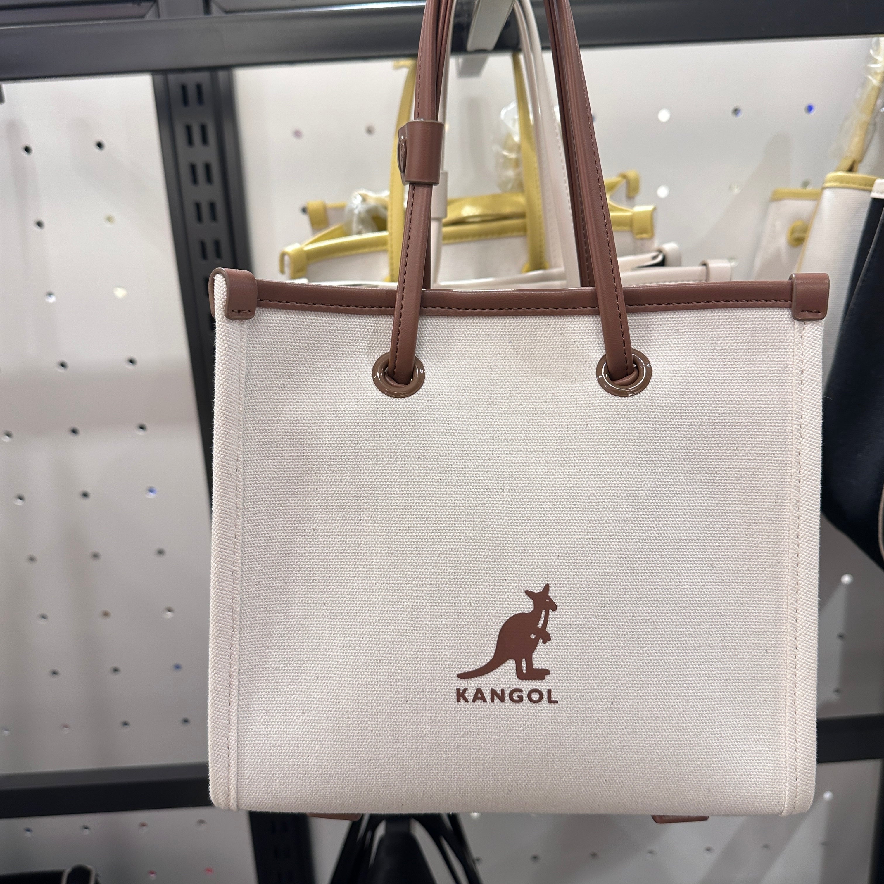 韓國 KANGOL Duo Canvas Tote Bag【KL015】 - STT Mall HK 靚太網購