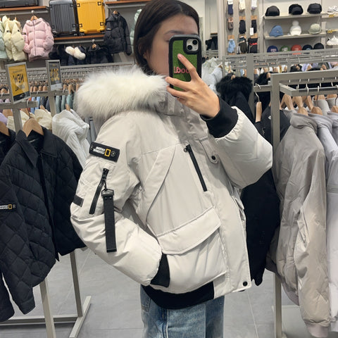 韓國 National Geographic 女裝 TARUGA 連帽羽絨外套【NG096】 - STT Mall HK 靚太網購