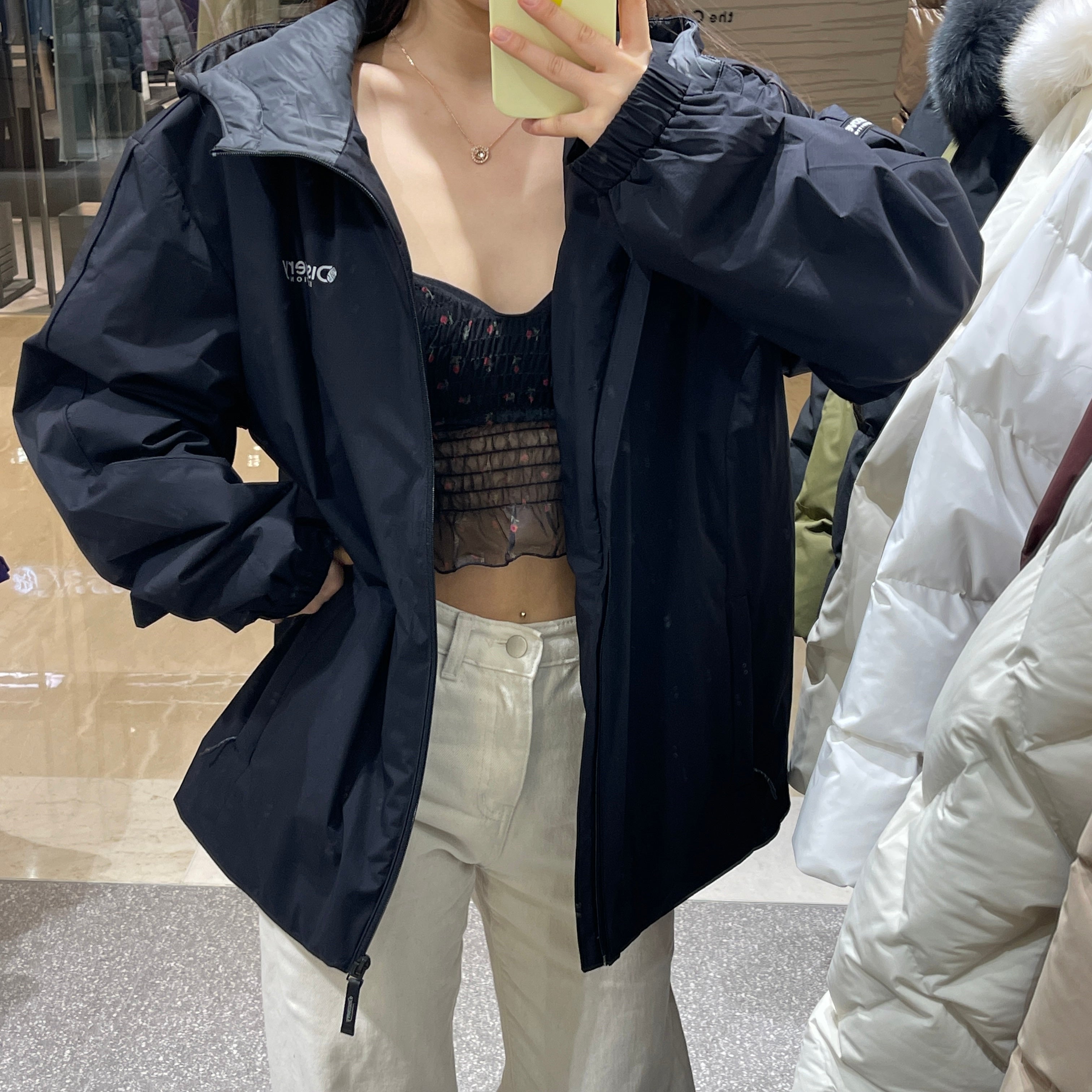 韓國 Discovery Hybrid Hood Jacket【DY032】 - STT Mall HK 靚太網購