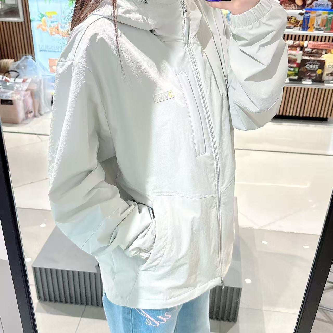 韓國 National Geographic Archelon Woven Stretch Hooded Zip-Up【NG018】