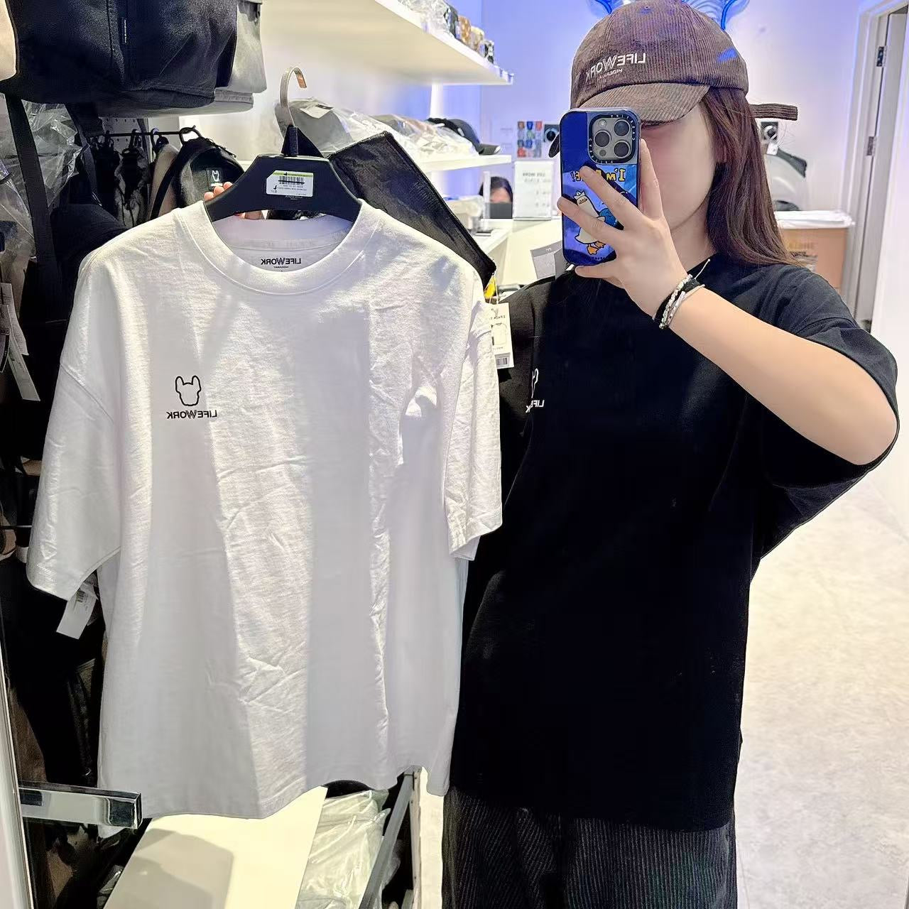 韓國 LifeWork 2PACK New Basic Short Sleeve T-Shirt【LW034】