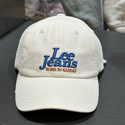 韓國 Lee Lijins Lettering Ball Cap【LE034】