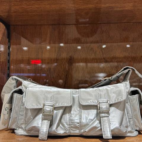 韓國 Covernat Clover Heart Glossy Two Pocket Shoulder Bag【CO060】 - STT Mall HK 靚太網購
