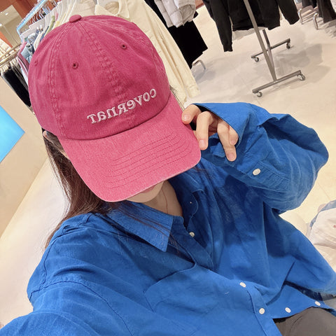 韓國 Covernat Cloverheart Cooper Logo Ball Cap【CO099】 - STT Mall HK 靚太網購