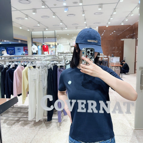 韓國 Covernat Women's Small Clover Heart T-Shirt【CO167】