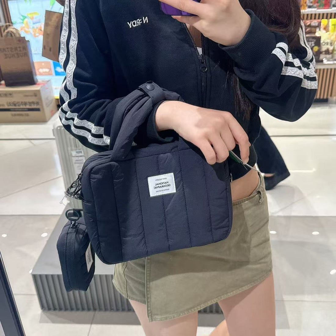 韓國 National Geographic Tote Bag【NG041】