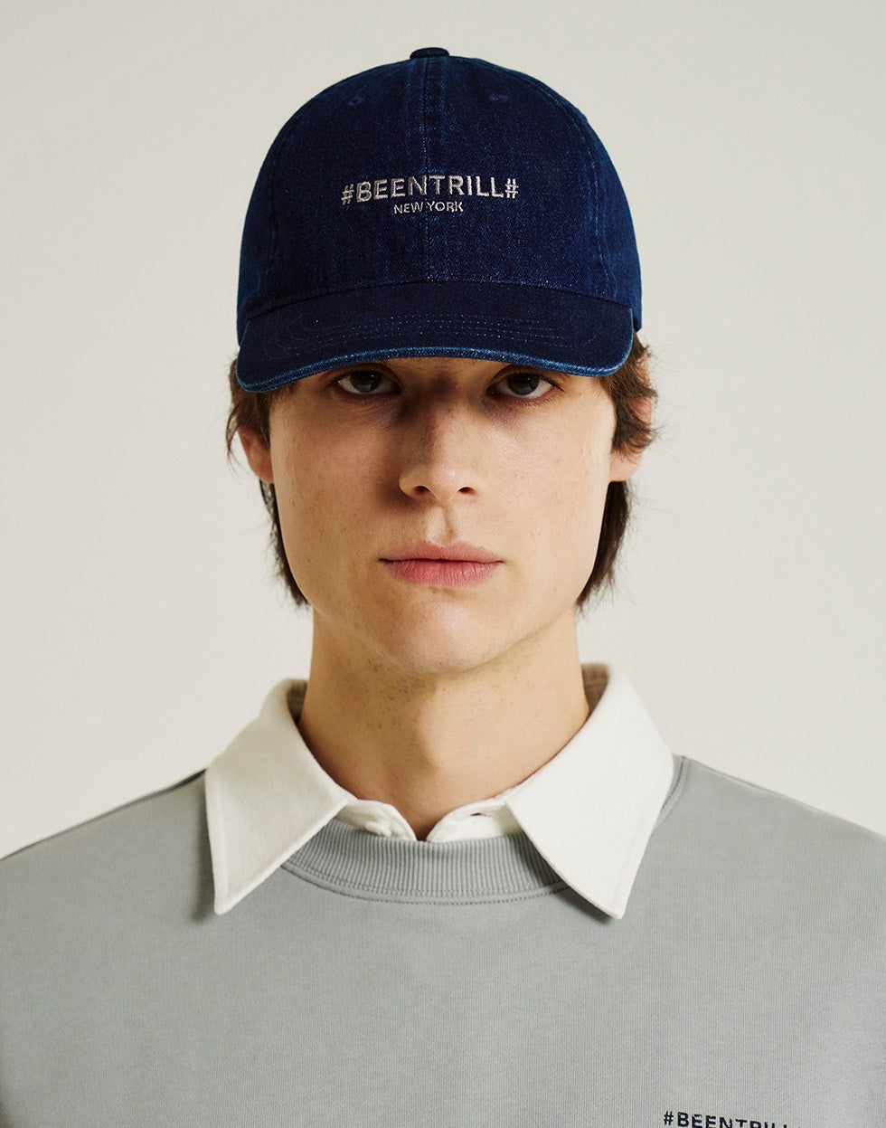 韓國 Beentrill Hashtag Stonewashed Ball Cap【BL004】