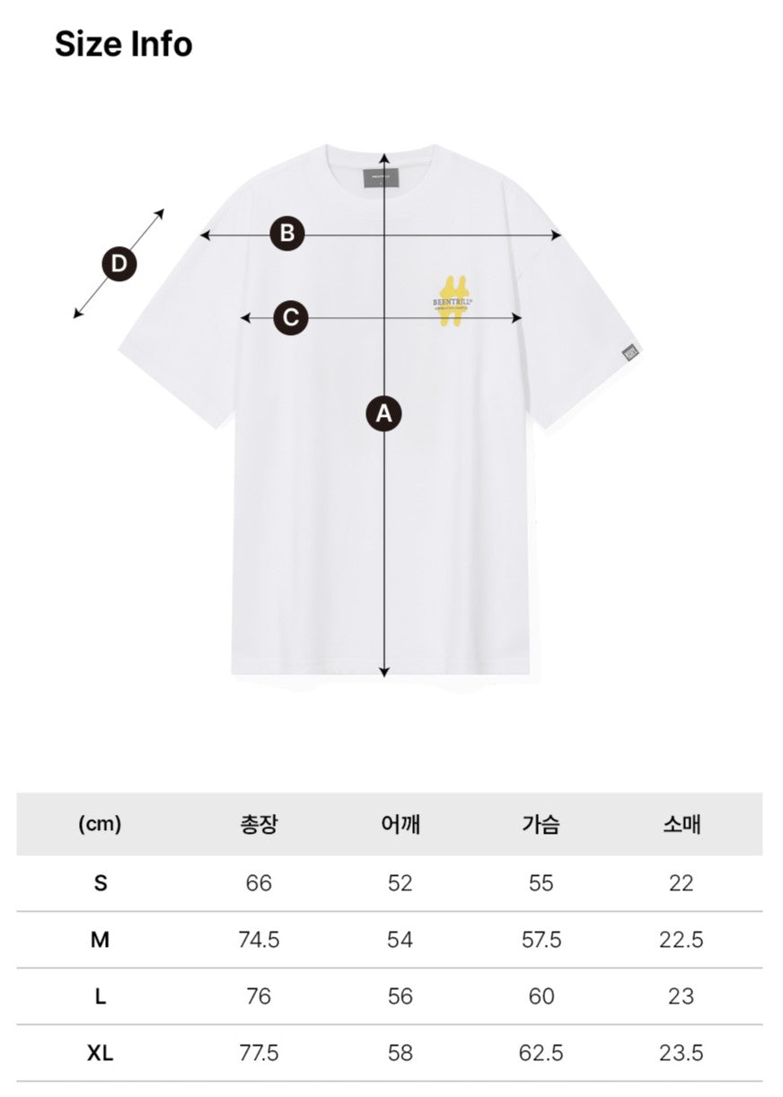 韓國 Beentrill Carpe Diem T-Shirt【BL025】