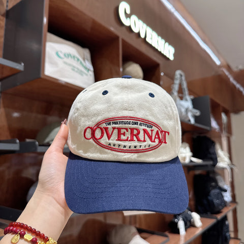 韓國 Covernat Vintage Logo Ball Cap【CO188】