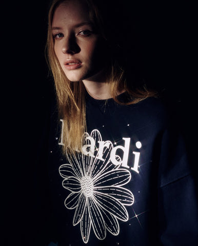 韓國 Mardi Mercredi SWEATSHIRT FLOWERMARDI STONE EMBELLISHED【MM004】 - STT Mall HK 靚太網購