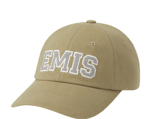 韓國 EMIS Twill Capital Logo Ball Cap【ES002】 - Image