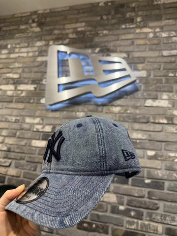 韓國 New Era New York Yankees Denim Series Untruck Ball Cap【NE102】
