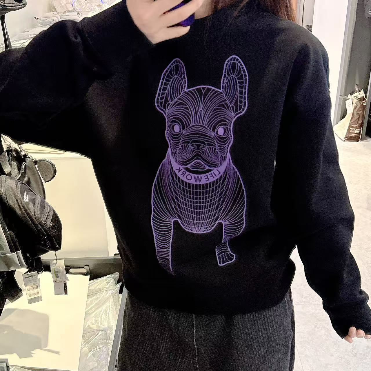 韓國 LifeWork Big Radog Sweatshirt【LW015】