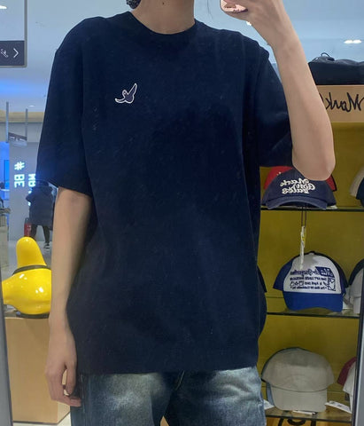 韓國 Mark Gonzales Angel Summer Short Sleeve Knit Top【MG155】