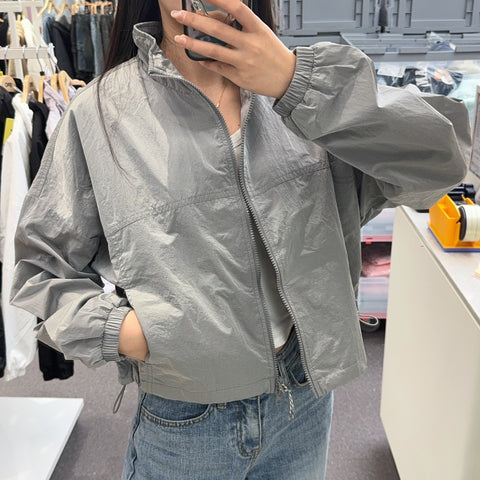 韓國 SPAO Crop Windbreaker【SP067】