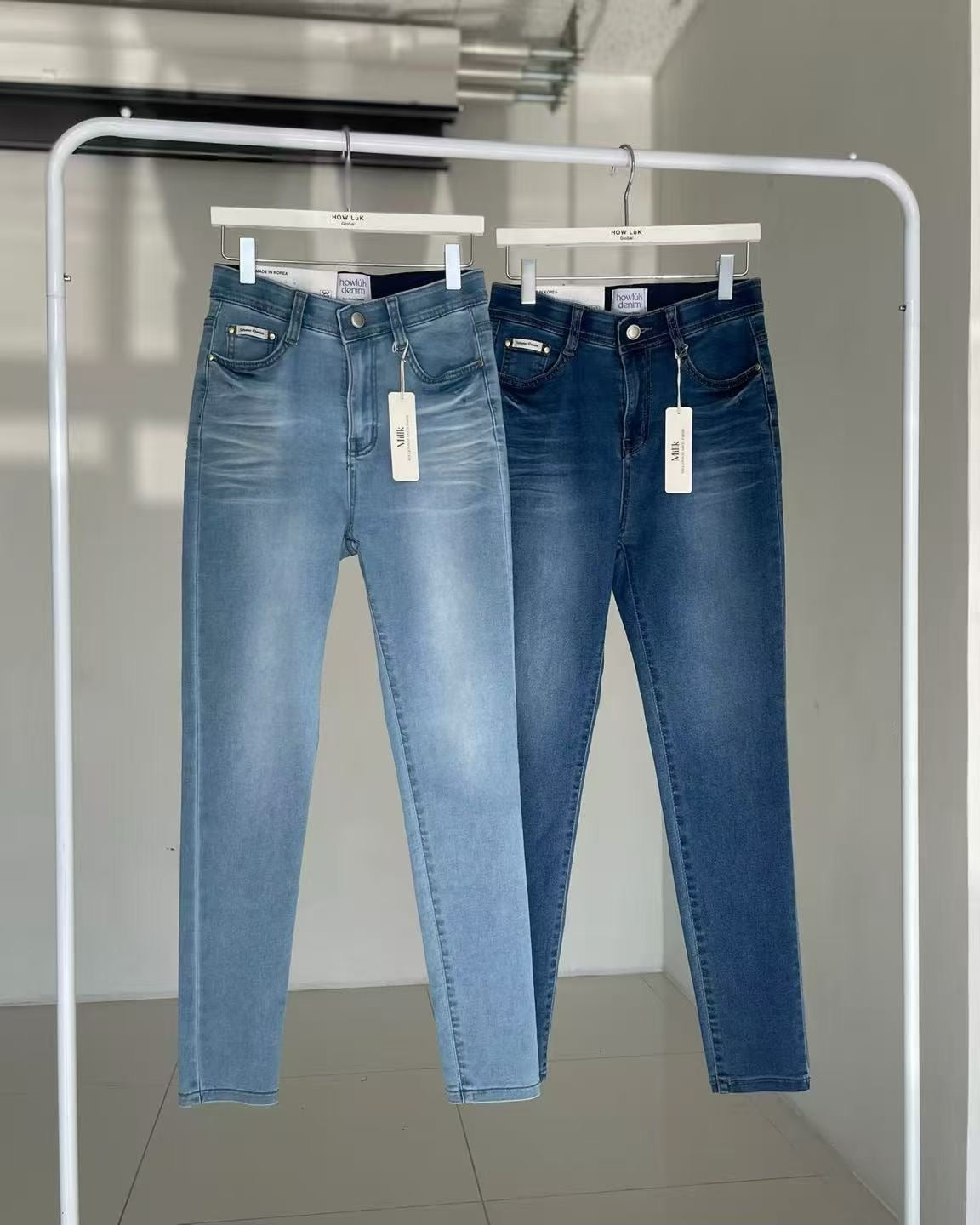 韓國 HowLuk 牛仔褲 (春季款)【H6088】