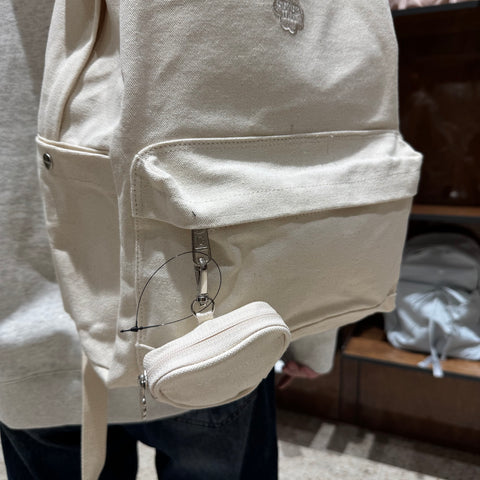 韓國 Covernat Cloverheart Canvas Backpack【CO062】 - STT Mall HK 靚太網購