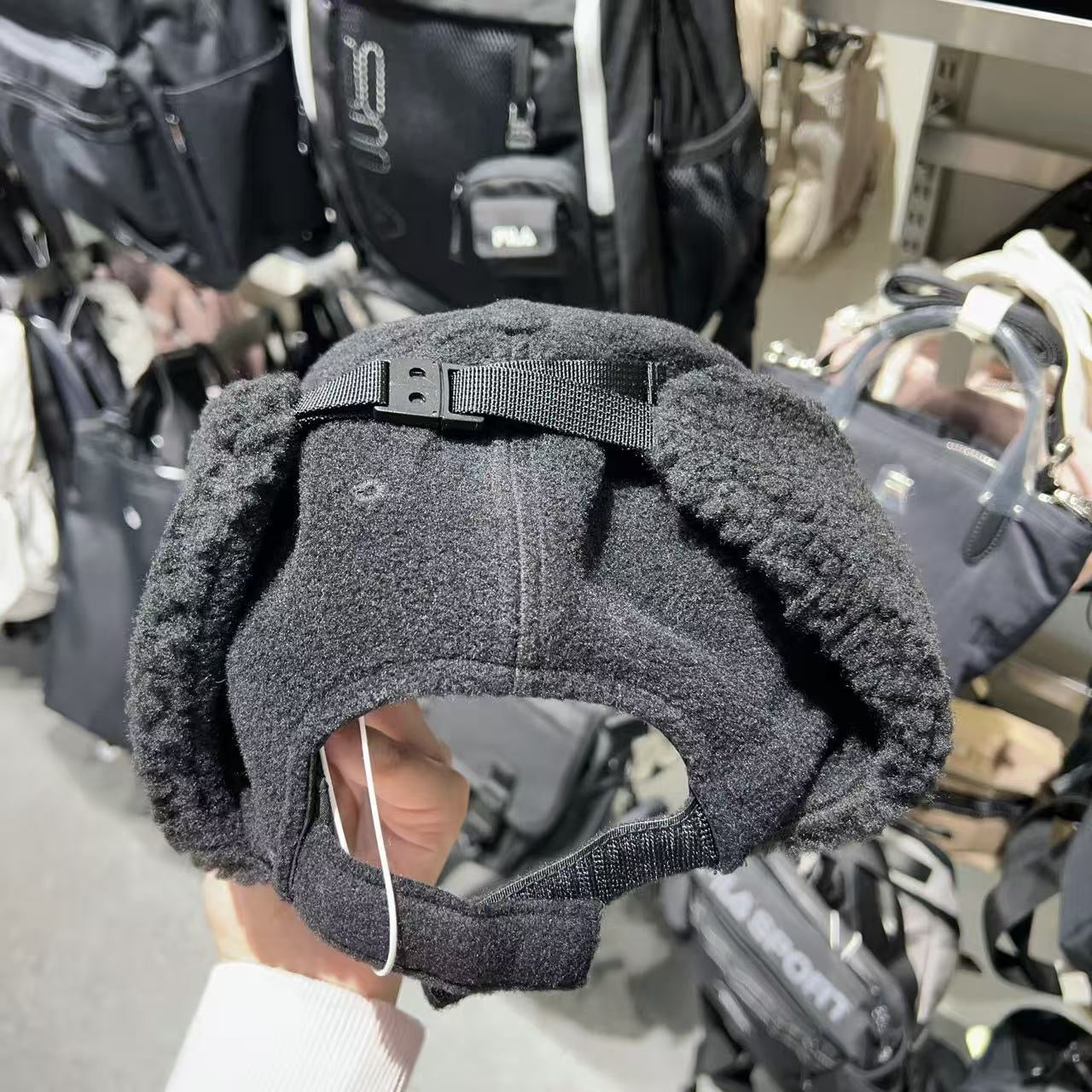 韓國 FILA Linear Earflap Cap【FA096】