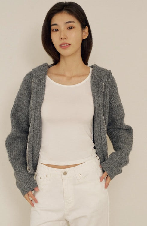 韓國 Marun5 Heat Touch 2025最新款 女裝Slim U領短身 瑞士研發 - 專利發熱保暖衣/打底衫【SE309】