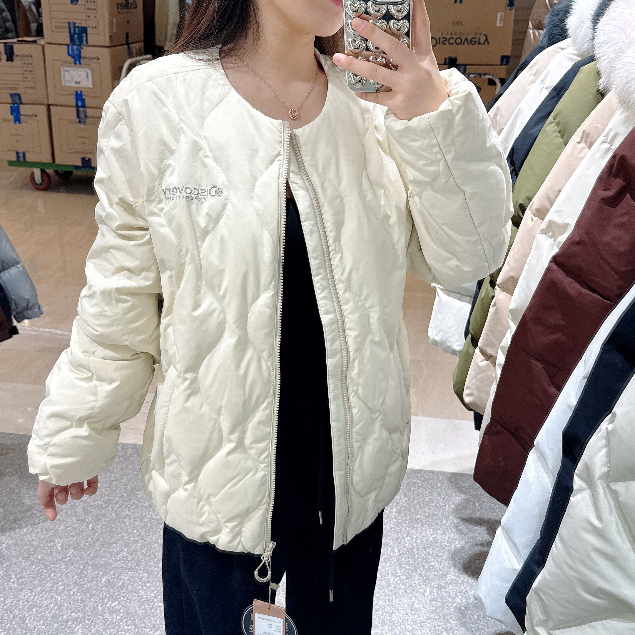 【現貨】韓國 Discovery PICTOR Goose Light Down Jacket【DY048】 - STT Mall HK 靚太網購