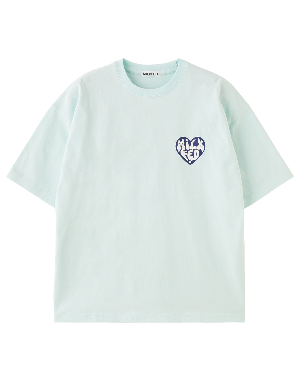 日本直送 MILKFED HEART LOGO WIDE S/S TEE【SJ032】