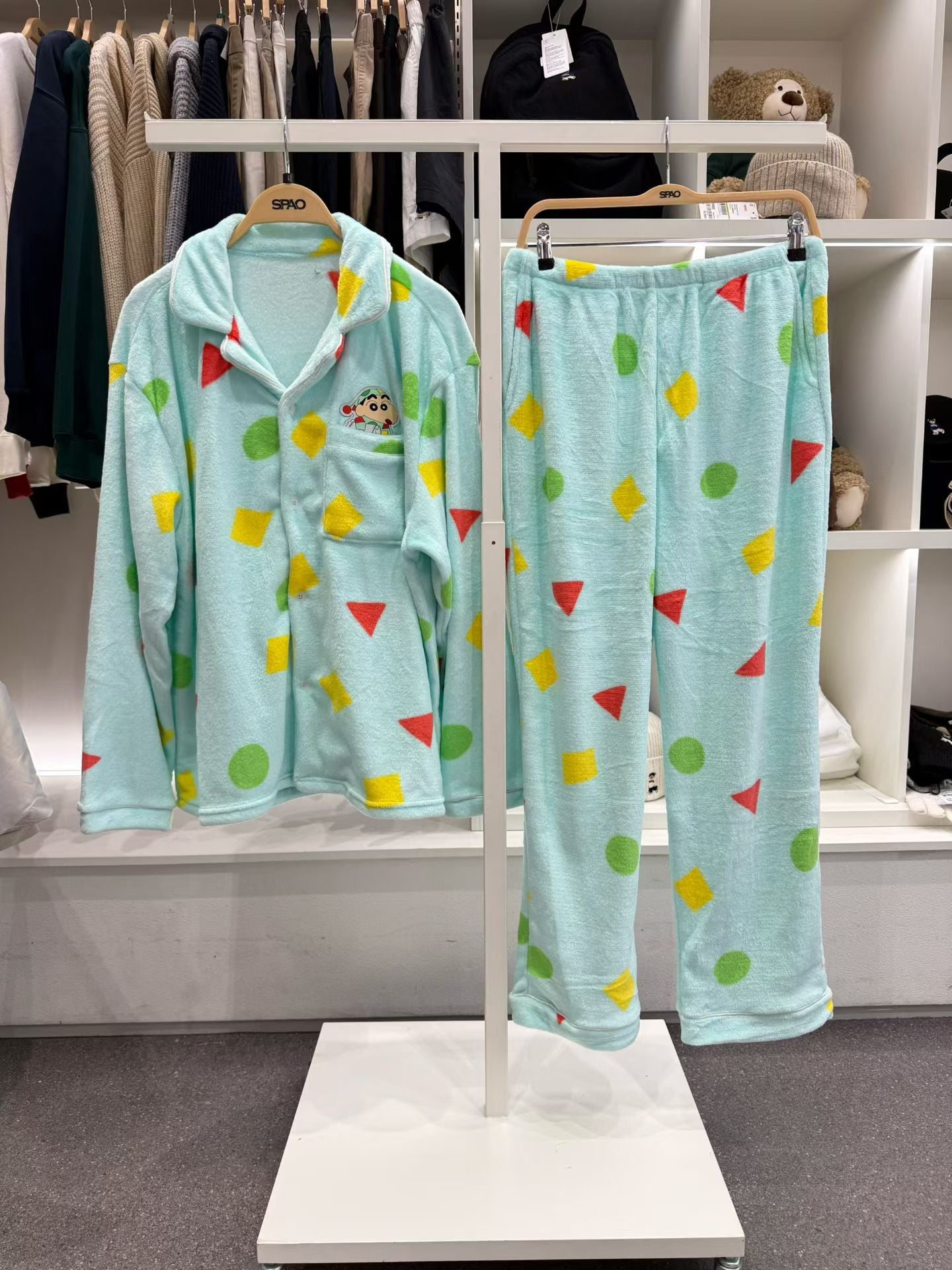 韓國 SPAO Crayon Shin-chan Crayon Shin-chan Sleeping Pajamas【SP278】
