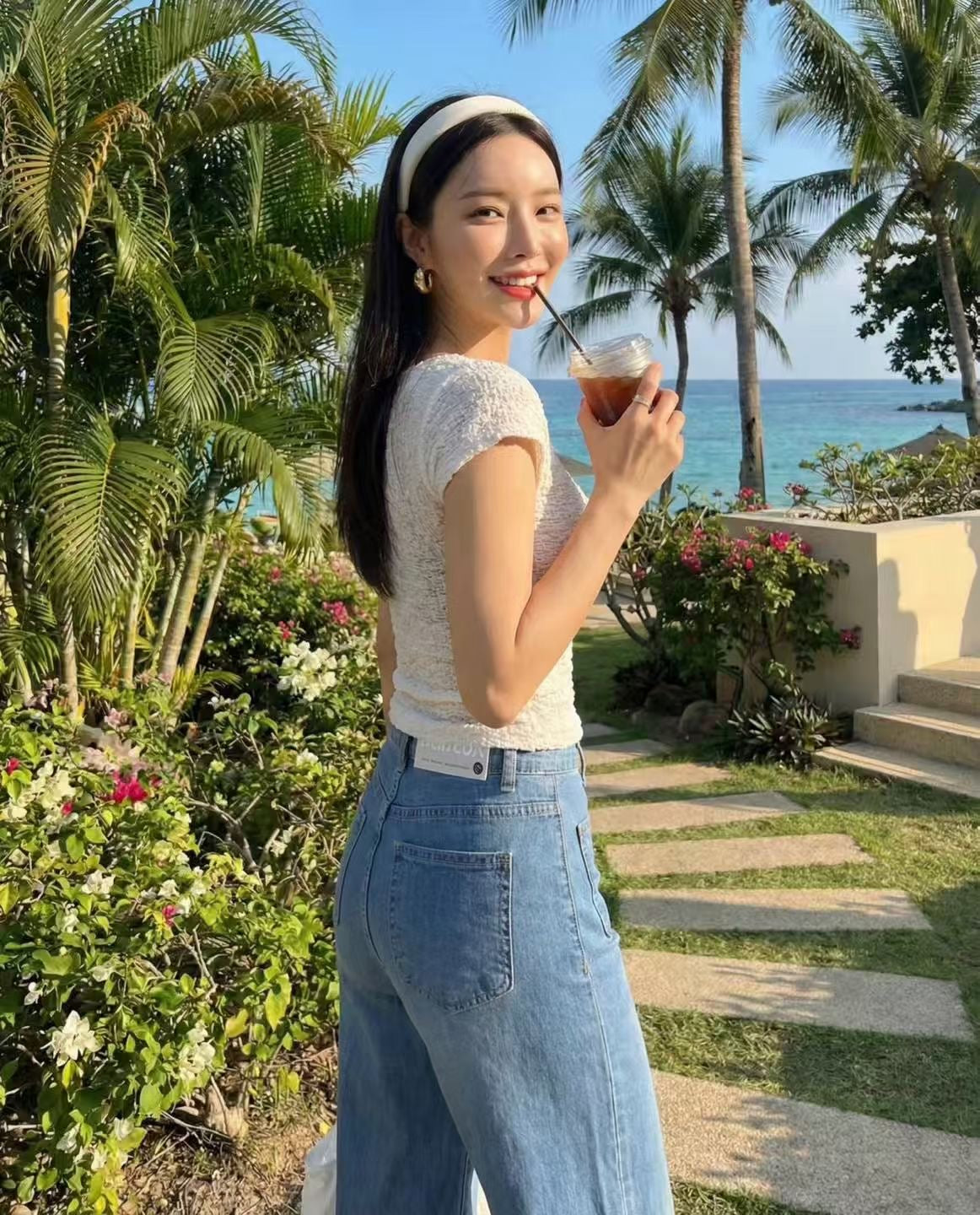 韓國 HowLuk 牛仔褲 (春季款)【H6008】