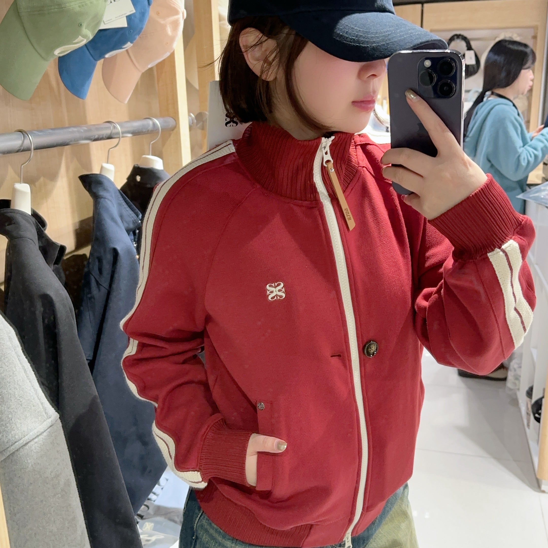 韓國 Satur (W) Lawton All Day Track Zip-up Jacket 【SR053】