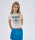 韓國 Mardi Mercredi CROPPED TSHIRT FLOWERMARDI【MM031】 - STT Mall HK 靚太網購