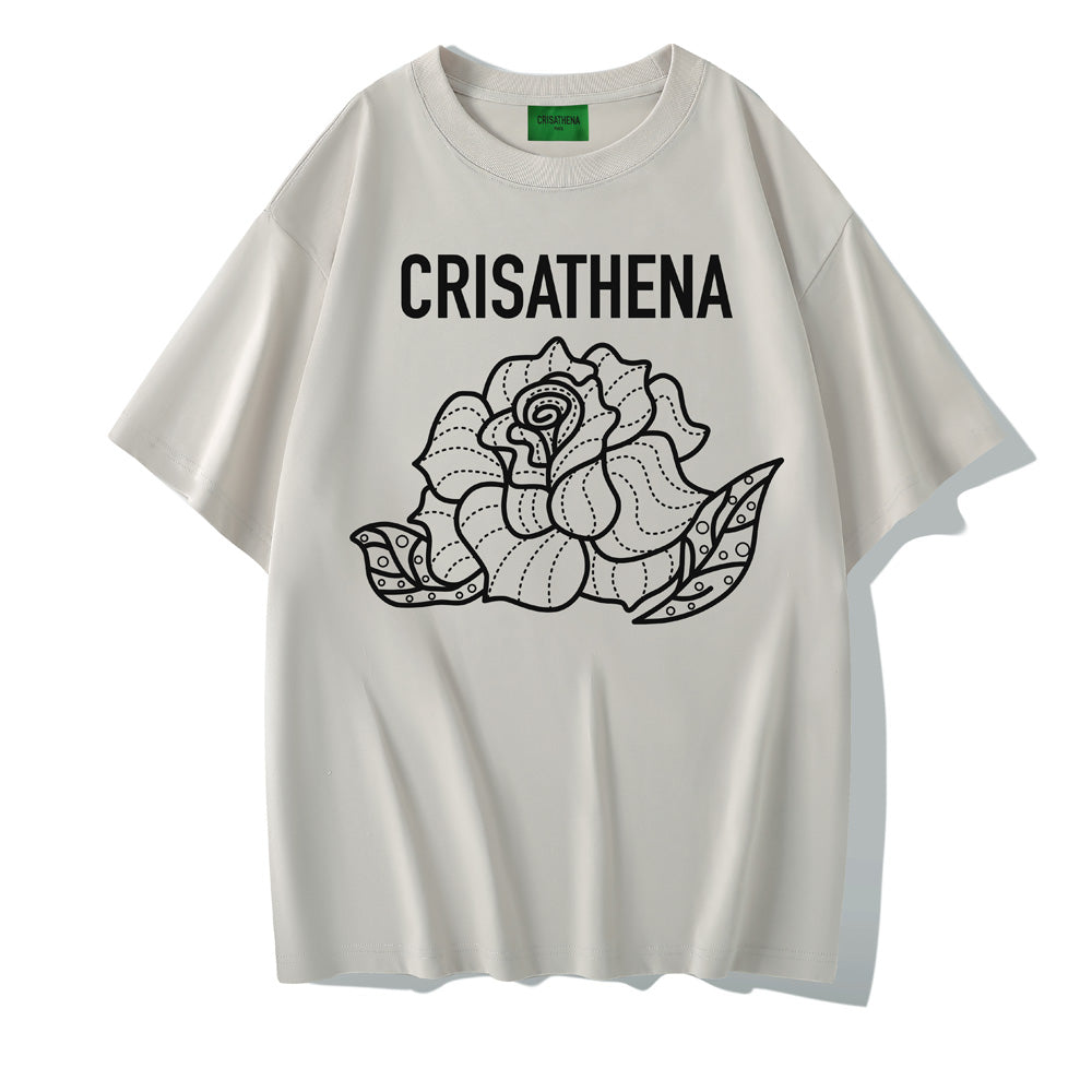 Crisathena Flower T-shirt【SM274】